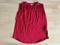 Lascana Damen Top Shirt ärmellos rot Größe 32/34 Bayern - Augsburg Vorschau