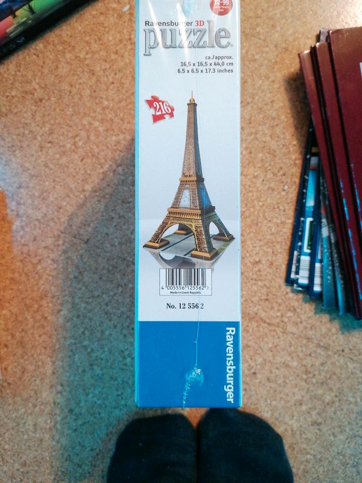 Ravensburger 3D Puzzle Eiffelturm original verpackt in Kakenstorf