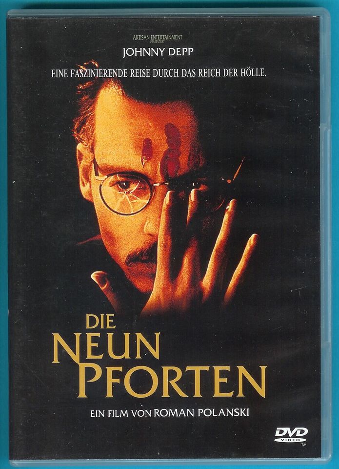 Die neun Pforten DVD Johnny Depp, Frank Langella NEUWERTIG in Löningen