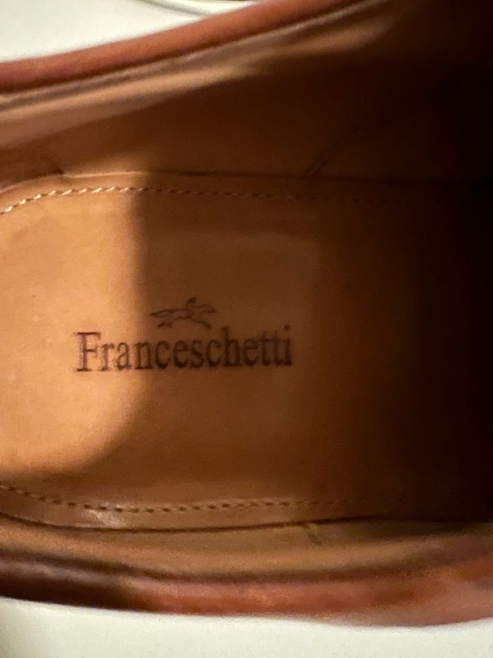 Business Schuhe von Franceschetti Gr. 40,5 cognac in Köln