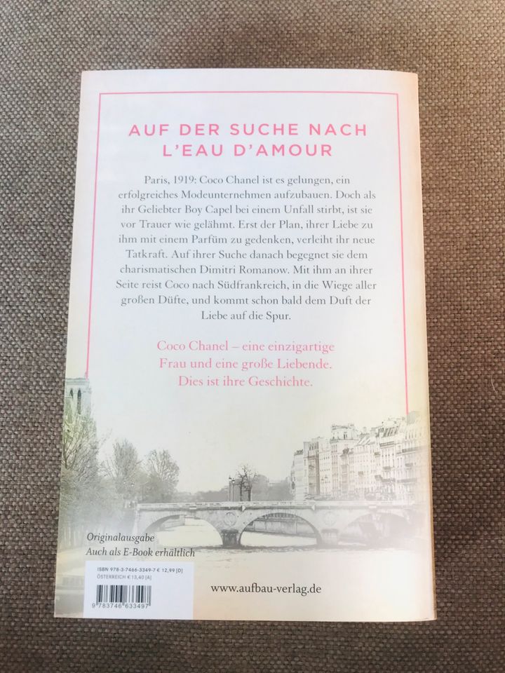 Buch/Roman „Mademoiselle Coco und der Duft der Liebe“ in München