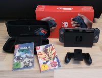 Nintendo Switch + 2 Spiele + Zubehör Nordrhein-Westfalen - Troisdorf Vorschau