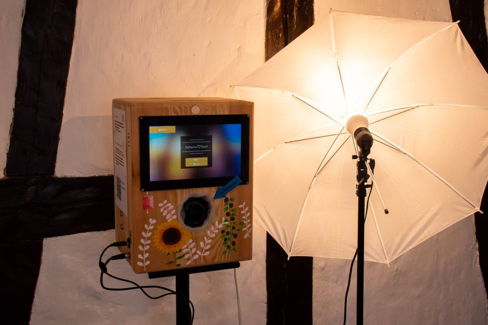 Verleih Fotobox Hochzeit, Feier, Event (mit Drucker) in Erlangen