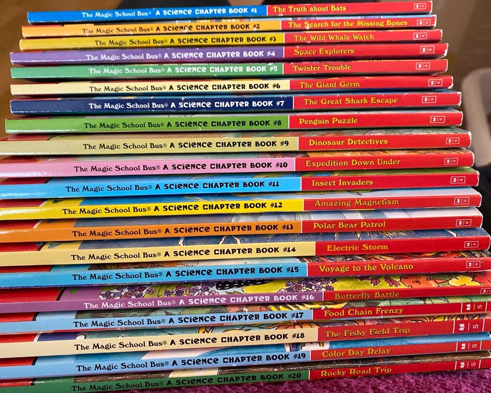 The magic school bus-science chapter books 1-20 English Paperback in Berlin