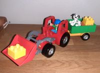 Lego Duplo Bauernhof, Traktor & Anhänger, gr. Bauplatte Niedersachsen - Berge Vorschau