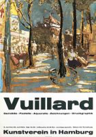 Edouard Vuillard, Original-Plakat, Austellg. 1964, Hambg. Kunstv. Güstrow - Landkreis - Zehna Vorschau