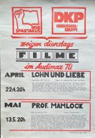 Politisches Plakat Filme Audimax 03 Niedersachsen - Springe Vorschau