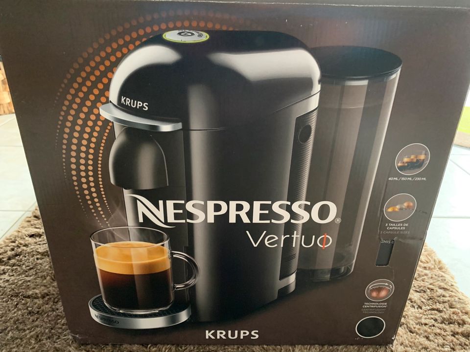 Krups NESPRESSO XN9008 Vertuo Plus - Schwarz/Edelstahl, 1,7 l in Bayern -  Puchheim | Kaffeemaschine & Espressomaschine gebraucht kaufen | eBay  Kleinanzeigen ist jetzt Kleinanzeigen