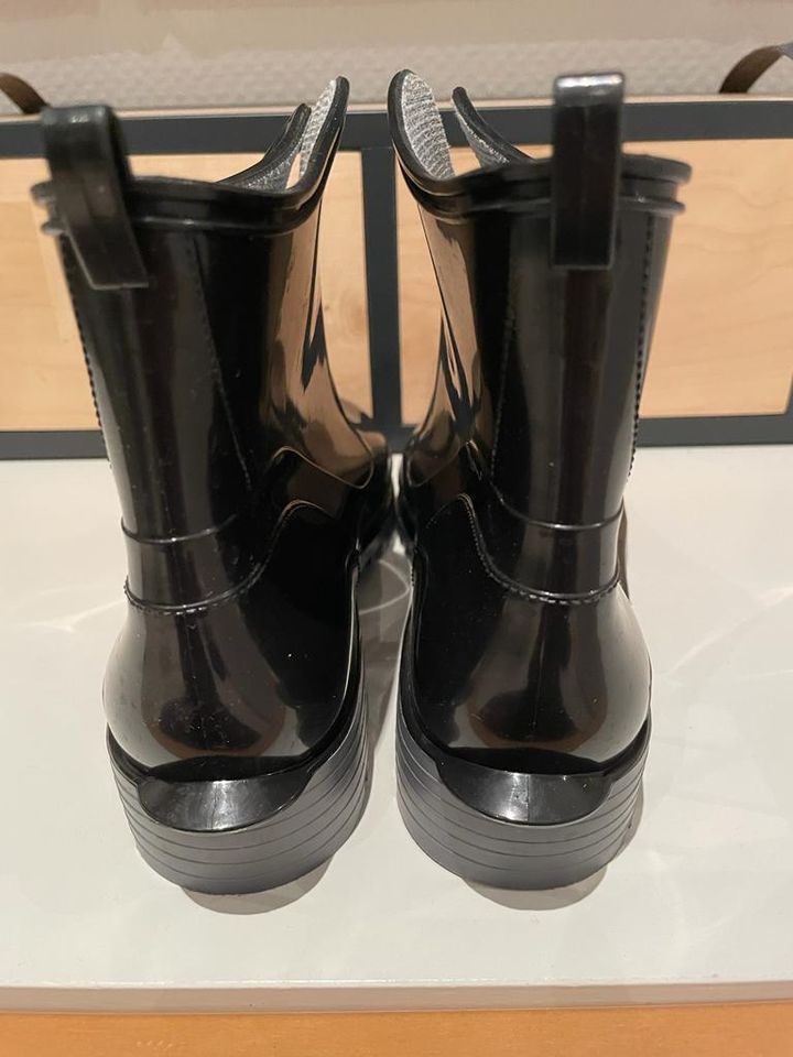 BOCKSTIEGEL DAMEN GUMMISTIEFEL STIEFEL NEU SCHWARZ GRÖßE 40 in Straußfurt