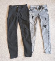 Jeans schwarz, grau Used Look Gr. 158, 36 Thüringen - Niederzimmern Vorschau