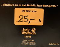 25 € Jack Wolfskin Gutschein für 20 € Sachsen-Anhalt - Wasserleben Vorschau