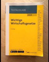 Wichtige Wirtschaftsgesetze 32. Auflage 2019 nwb Niedersachsen - Braunschweig Vorschau