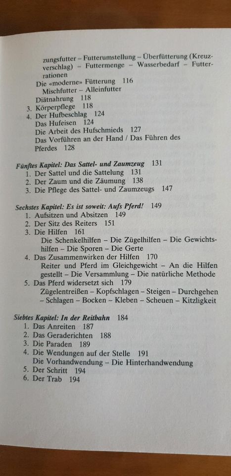 Reiten lernen Gregor v. Romaszkan neuwertig in Erbendorf