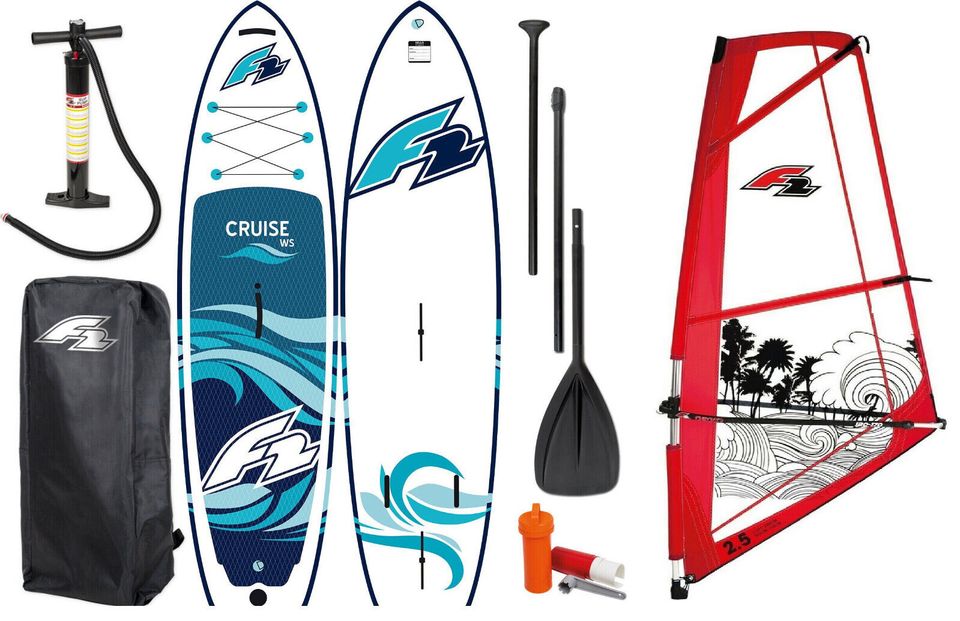 F2 Cruise Team WS 11,6 Stand Up Paddle Board Windsurf Segel SUP in  Baden-Württemberg - Vogtsburg | eBay Kleinanzeigen ist jetzt Kleinanzeigen