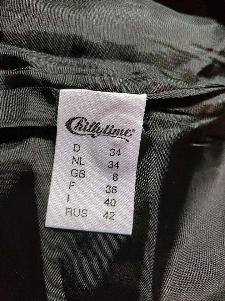 CHILLYTIME Minirock Gr. 34 Schwarz Weiß Kariert Damen Trend Neu in Biblis