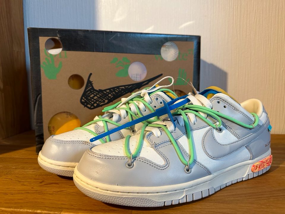 NEU! Nike Dunk Low Off White Lot 26 US 10,5 EU 44,5 Original! in Rhede