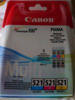 Canon Pixma original 521 Druckerpatronen Niedersachsen - Cremlingen Vorschau