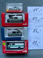 Herpa Rietze Polizei BMW VW Crafter MB Vario 1:87 NEU OVP Baden-Württemberg - Rauenberg Vorschau