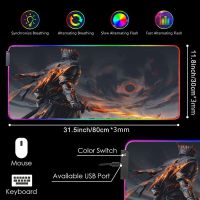 Gaming Mauspad RGB 800x300mm XXL, Dark souls 3 Theme Baden-Württemberg - Lörrach Vorschau