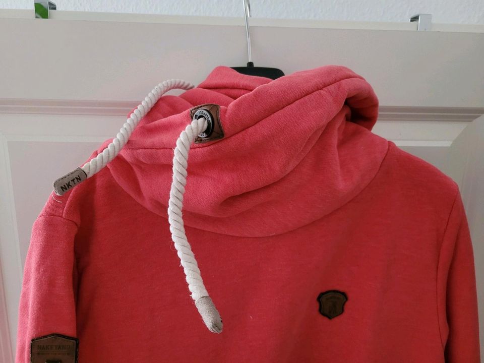 Naketano pullover damen rot gr.L hoodie in Wilhelmshaven