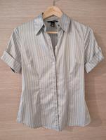 Kurzarm-Bluse mit Streifen – Größe S von H&M Niedersachsen - Laatzen Vorschau