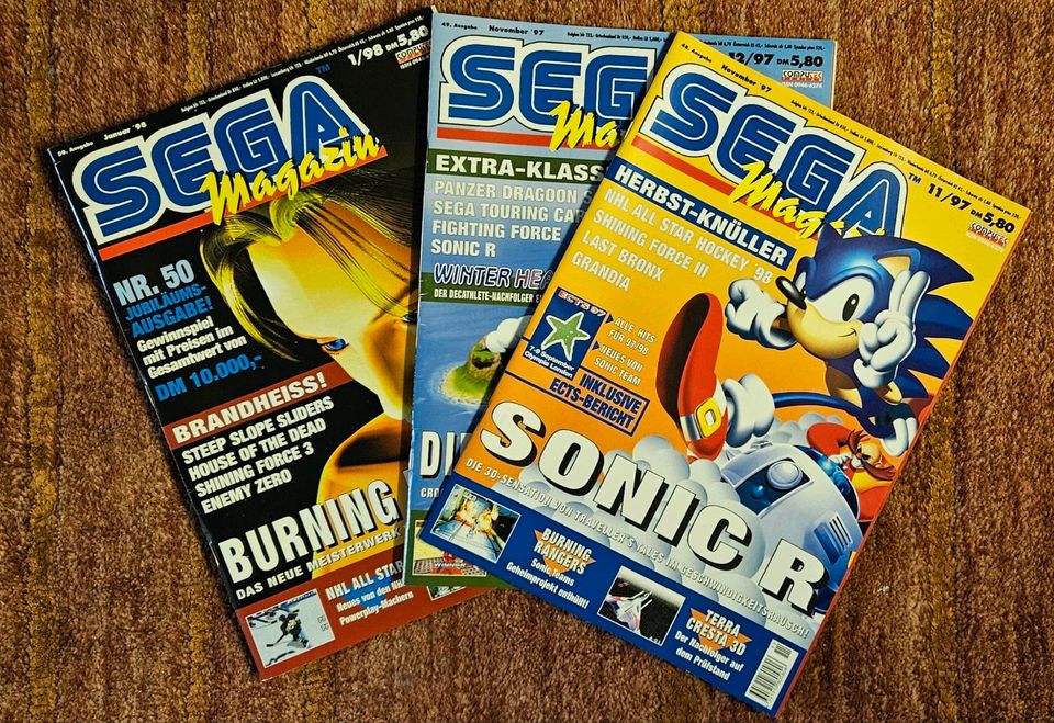 SEGA Magazin in Hamburg