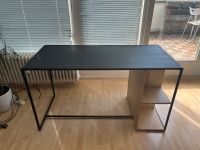 Schreibtisch Schwarz + Mangoholz 130x60x72,5 Berlin - Wilmersdorf Vorschau