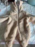 Baby Winter Overall Jumpsuit Gr. 50 Newborn braun Saarland - Schwalbach Vorschau