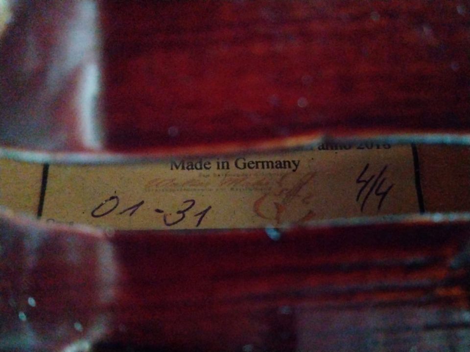 Geige von Walter J. Mahr inkl. Zubehör in Iserlohn