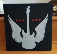 Leinwand Bild Gitarre Glitzer Berlin - Wilmersdorf Vorschau