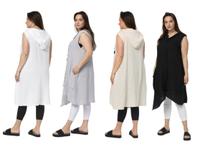 Kekoo Damen Kleider Jacke Kapuze Sommer Größe 40 bis 54 Sale Stuttgart - Weilimdorf Vorschau
