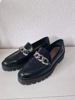 Loafer Mokassins Gr. 42 schwarz silber Düsseldorf - Hassels Vorschau