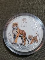 Australien 5 oz Silber 2022, Lunar Tiger 3 in color Bayern - Aindling Vorschau