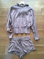 Kashmere Cashmere Lounge Home Wear Set Shorts Hoodie Kapuze Bayern - Miltenberg Vorschau