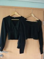 2x Cropped-Shirt- Crop-Shirt, Langarm/ ONLY Nordrhein-Westfalen - Burbach Vorschau