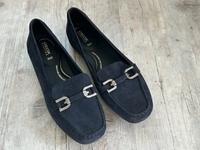 Geox Respira Loafer Gr. 37 Leder blau neuwertig Köln - Lindenthal Vorschau