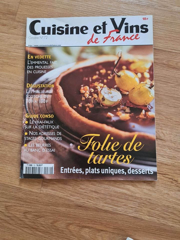 Französische Kochzeitschriften in Brühl