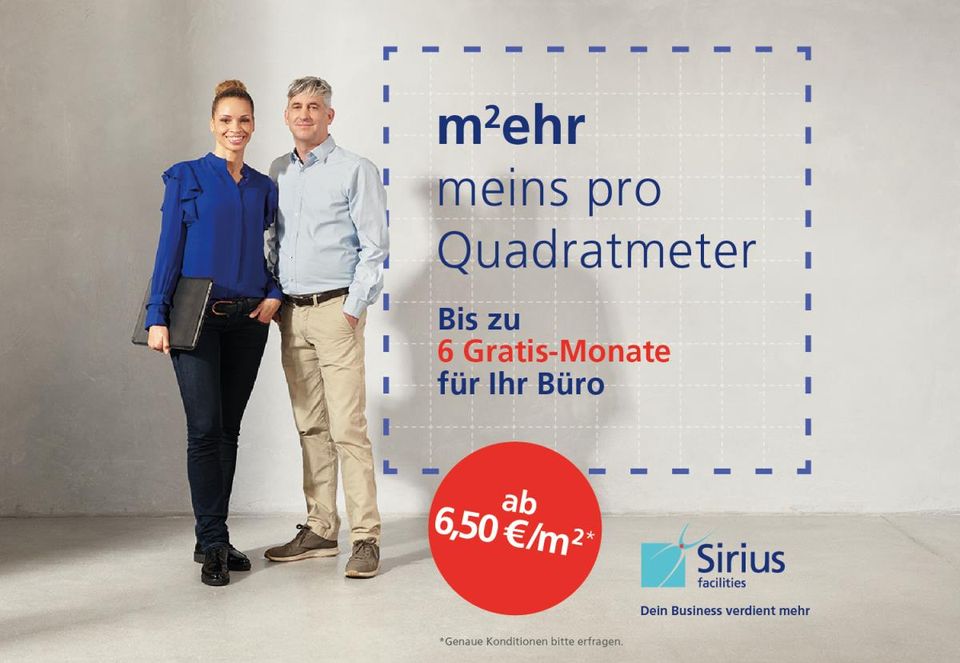 Aktion: Frisch renovierte Büros ab 6,50EUR/m² - 6 Monate mietfrei! in Neuss