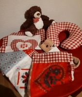 Kuschelset Teddy Socken Decke Kissen Baby Kinderbett Nackenrolle Sachsen-Anhalt - Halle Vorschau