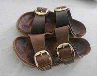 Birkenstock big Buckle 39 Leder braun Arizona Bayern - Lindau Vorschau