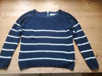 ONLY Pullover Baumwolle blau-weiß Gr. S Berlin - Westend Vorschau