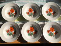 Selten! Vintage Kahla DDR Porzellan-Teller – Retro Blumenmuster Bayern - Dettelbach Vorschau