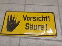 1 Blechschild "Vorsicht Säure" 34 cm x 165 cm Niedersachsen - Ronnenberg Vorschau