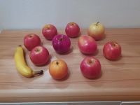 Dekoration Kunststoff Früchte Äpfel, Orange, Banane, Mango Nordrhein-Westfalen - Kalletal Vorschau