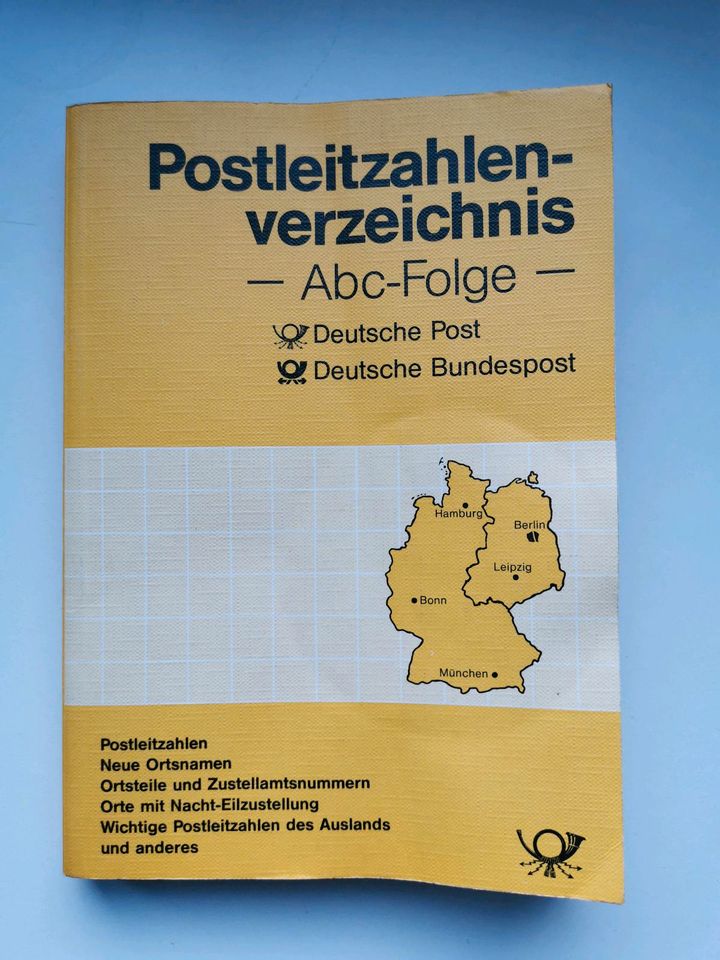 Buch Postleitzahlen Verzeichnis in Kreuzau