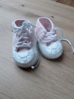 Babyschuhe selbstgestrickt / Krabbelschuhe Bayern - Bernried Niederbay Vorschau