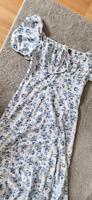 Shein Sommerkleid Kleid in weiß blau Carmenausschnitt Schlitz M Nordrhein-Westfalen - Lohmar Vorschau