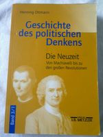 Ottmann Geschichte politisch Denken Neuzeit Machiavelli Revolutio Baden-Württemberg - Albstadt Vorschau