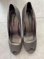 Tamaris High Heels Pumps Peeptoe Silber Nordrhein-Westfalen - Olpe Vorschau