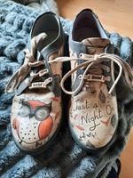 Original Dogo Schuhe Gr.41 mit Eulen Nordrhein-Westfalen - Netphen Vorschau